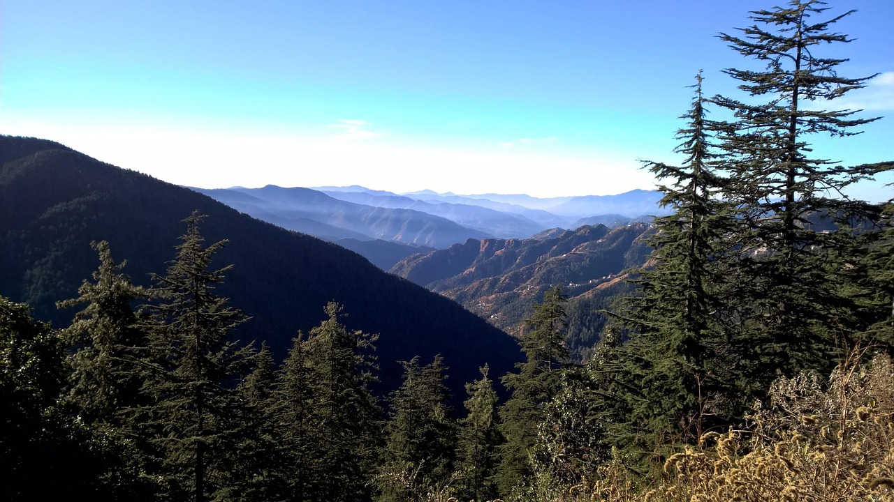 scenic mountain view